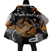 Personalized Montana Glacier National Park Cloak Urban Graffiti Street Art Paint Splatter