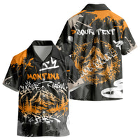 Personalized Montana Glacier National Park Kid Hawaiian Shirt Urban Graffiti Street Art Paint Splatter