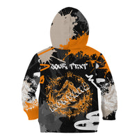 Personalized Montana Glacier National Park Kid Hoodie Urban Graffiti Street Art Paint Splatter