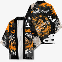 Personalized Montana Glacier National Park Kimono Urban Graffiti Street Art Paint Splatter