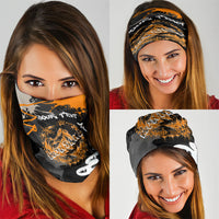 Personalized Montana Glacier National Park Neck Gaiter Urban Graffiti Street Art Paint Splatter