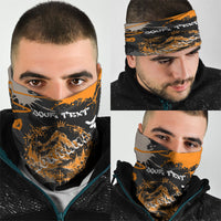 Personalized Montana Glacier National Park Neck Gaiter Urban Graffiti Street Art Paint Splatter