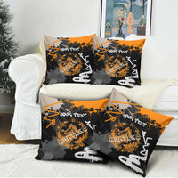 Personalized Montana Glacier National Park Pillow Cover Urban Graffiti Street Art Paint Splatter
