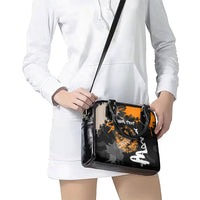 Personalized Montana Glacier National Park Shoulder Handbag Urban Graffiti Street Art Paint Splatter