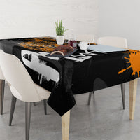 Personalized Montana Glacier National Park Tablecloth Urban Graffiti Street Art Paint Splatter