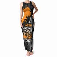 Personalized Montana Glacier National Park Tank Maxi Dress Urban Graffiti Street Art Paint Splatter