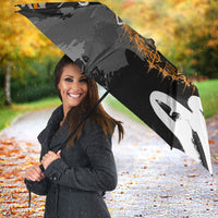 Personalized Montana Glacier National Park Umbrella Urban Graffiti Street Art Paint Splatter