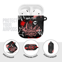Personalized Colorado Garden Of The Gods AirPods Case Urban Graffiti Paint Splatter Street Art