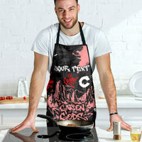 Personalized Colorado Garden Of The Gods Apron Urban Graffiti Paint Splatter Street Art