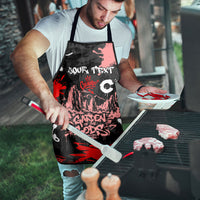 Personalized Colorado Garden Of The Gods Apron Urban Graffiti Paint Splatter Street Art