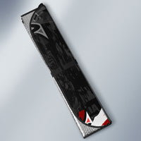 Personalized Colorado Garden Of The Gods Auto Sun Shade Urban Graffiti Paint Splatter Street Art