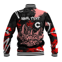 Personalized Colorado Garden Of The Gods Baseball Jacket Urban Graffiti Paint Splatter Street Art