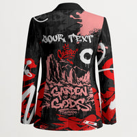 Personalized Colorado Garden Of The Gods Blazer Urban Graffiti Paint Splatter Street Art