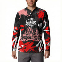 Personalized Colorado Garden Of The Gods Button Sweatshirt Urban Graffiti Paint Splatter Street Art