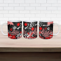 Personalized Colorado Garden Of The Gods Ceramic Mug Urban Graffiti Paint Splatter Street Art