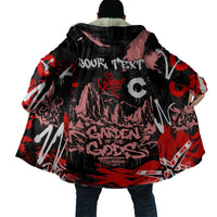 Personalized Colorado Garden Of The Gods Cloak Urban Graffiti Paint Splatter Street Art
