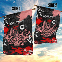 Personalized Colorado Garden Of The Gods Garden Flag Urban Graffiti Paint Splatter Street Art