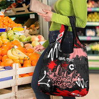 Personalized Colorado Garden Of The Gods Grocery Bag Urban Graffiti Paint Splatter Street Art
