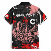 Personalized Colorado Garden Of The Gods Hawaiian Shirt Urban Graffiti Paint Splatter Street Art