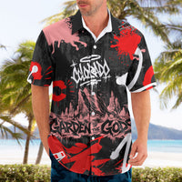 Personalized Colorado Garden Of The Gods Hawaiian Shirt Urban Graffiti Paint Splatter Street Art