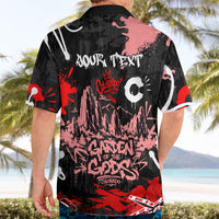 Personalized Colorado Garden Of The Gods Hawaiian Shirt Urban Graffiti Paint Splatter Street Art