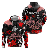 Personalized Colorado Garden Of The Gods Hoodie Urban Graffiti Paint Splatter Street Art