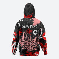 Personalized Colorado Garden Of The Gods Hoodie Urban Graffiti Paint Splatter Street Art