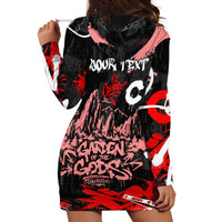 Personalized Colorado Garden Of The Gods Hoodie Dress Urban Graffiti Paint Splatter Street Art