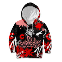 Personalized Colorado Garden Of The Gods Kid Hoodie Urban Graffiti Paint Splatter Street Art