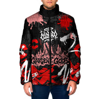 Personalized Colorado Garden Of The Gods Padded Jacket Urban Graffiti Paint Splatter Street Art
