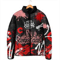 Personalized Colorado Garden Of The Gods Padded Jacket Urban Graffiti Paint Splatter Street Art