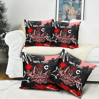 Personalized Colorado Garden Of The Gods Pillow Cover Urban Graffiti Paint Splatter Street Art