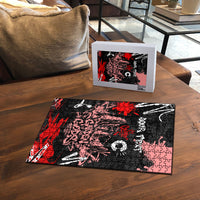 Personalized Colorado Garden Of The Gods Puzzle Urban Graffiti Paint Splatter Street Art