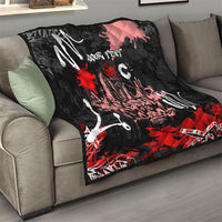 Personalized Colorado Garden Of The Gods Quilt Urban Graffiti Paint Splatter Street Art