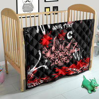 Personalized Colorado Garden Of The Gods Quilt Urban Graffiti Paint Splatter Street Art