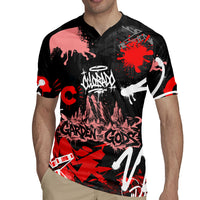 Personalized Colorado Garden Of The Gods Rugby Jersey Urban Graffiti Paint Splatter Street Art