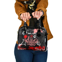Personalized Colorado Garden Of The Gods Shoulder Handbag Urban Graffiti Paint Splatter Street Art