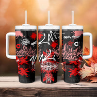 Personalized Colorado Garden Of The Gods Tumbler With Handle Urban Graffiti Paint Splatter Street Art