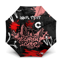 Personalized Colorado Garden Of The Gods Umbrella Urban Graffiti Paint Splatter Street Art