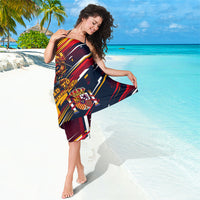 Spain Football Road To Championship Sarong Bull Mascot Flying Soccer Ball - Dynamic Speed Stripes