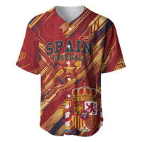 Personalized Spain Football Baseball Jersey Spanish Shield Bull Mascot