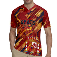 Personalized Spain Football Rugby Jersey Spanish Shield Bull Mascot
