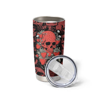 Skull pattern Tumbler Cup I Love You Berry Much - Wonder Print Shop