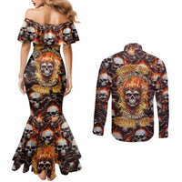 flaming-skull-couples-matching-mermaid-dress-and-long-sleeve-button-shirts-judge-me-when-youre-perfect-otherwise-shut-up