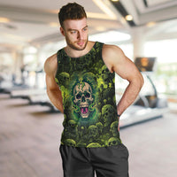 Zombie Skull Men Tank Top I'm Like Literally Dead - Wonder Print Shop
