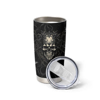 Skull Demon Fantasy Tumbler Cup Time To Unleash A Litte Hell - Wonder Print Shop