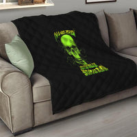 I'm A Nice Person Skull Quilt - Wonder Print Shop