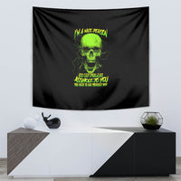 I'm A Nice Person Skull Tapestry - Wonder Print Shop