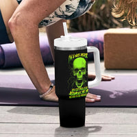 I'm A Nice Person Skull Tumbler With Handle - Wonder Print Shop