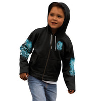 My Demons Tried To Drown Me Mermaid Kid Hoodie - Wonder Print Shop
